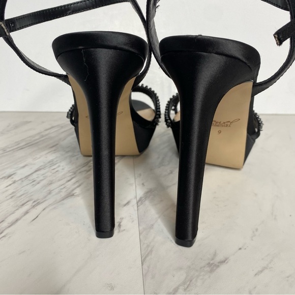 Badgley Mischka Jewel Gallant Platform Heeled Sandal 9 - Picture 4 of 14